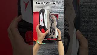 Air Jordan 4 Retro grey,Leave your shoes size？#short #sneakerhead #unboxing #getmyplug Resimi