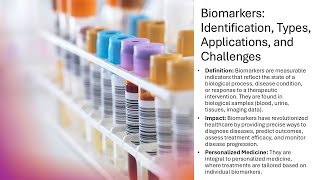 Biomarkers  Identification, Types, Applications, and Challenges (Notes included)