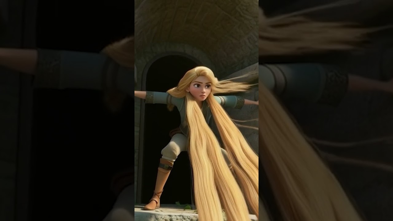 Rapunzel’in Kulesindeki Büyük Sır!🤴 #rapunzel #hikayezamanı