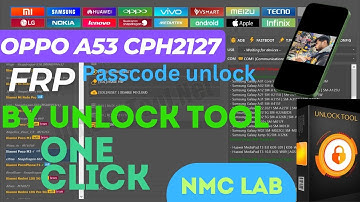 OPPO A53 (CPH2127) Frp passcode unlock bye unlock tool one click