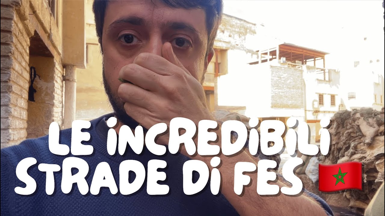 A spasso per le incredibili strade di Fes in Marocco 🇲🇦