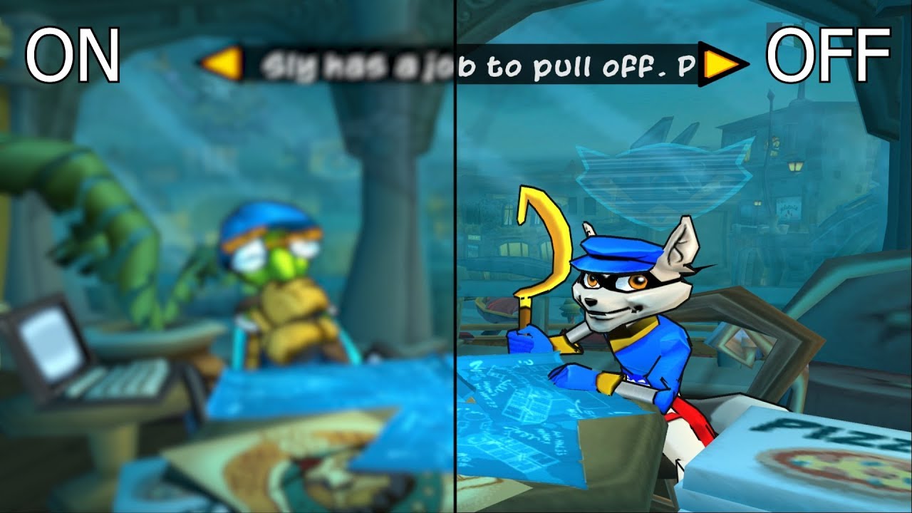 Sly 3 - No Motion Blur Patch 