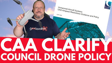 CAA Clarify Council Drone Policy – CAP722 C – UK Drone Rules Series - Geeksvana
