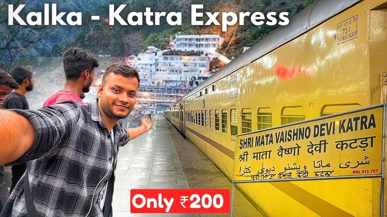 Chandigarh To Shri Mata Vaishno Devi Katra  •14503 KALKA SVDK Express Sleeper Class Journey•