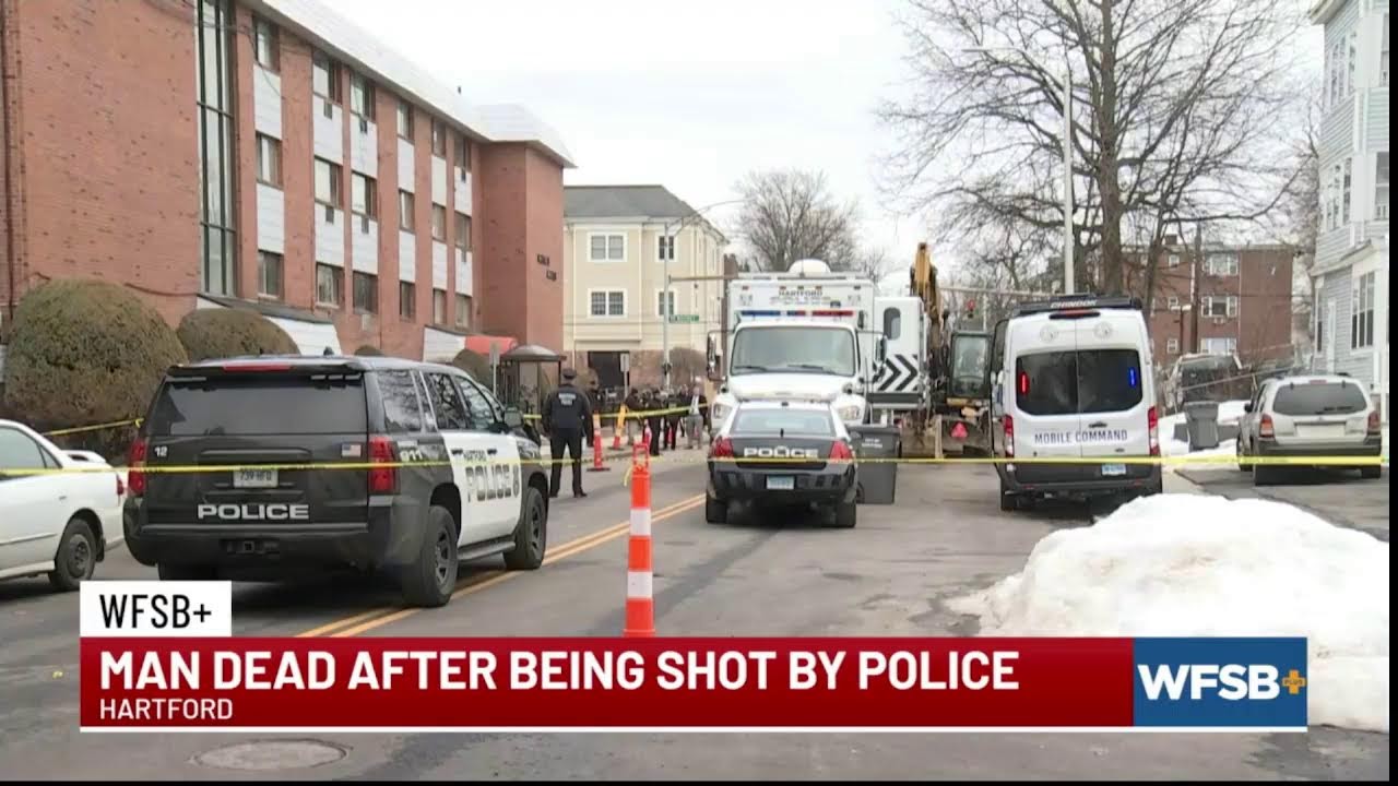 Knife-holding suspect dies after being shot by Hartford officer, police ...