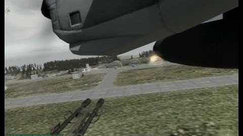ArmA2 - improvised AC130