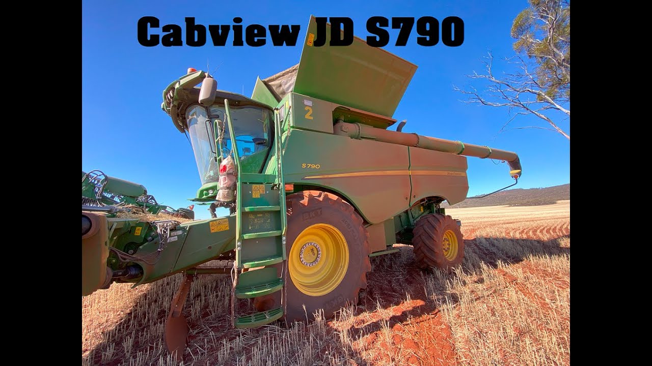 John Deere S790 *Cabview uncut* Rapsernte 2023 Australien