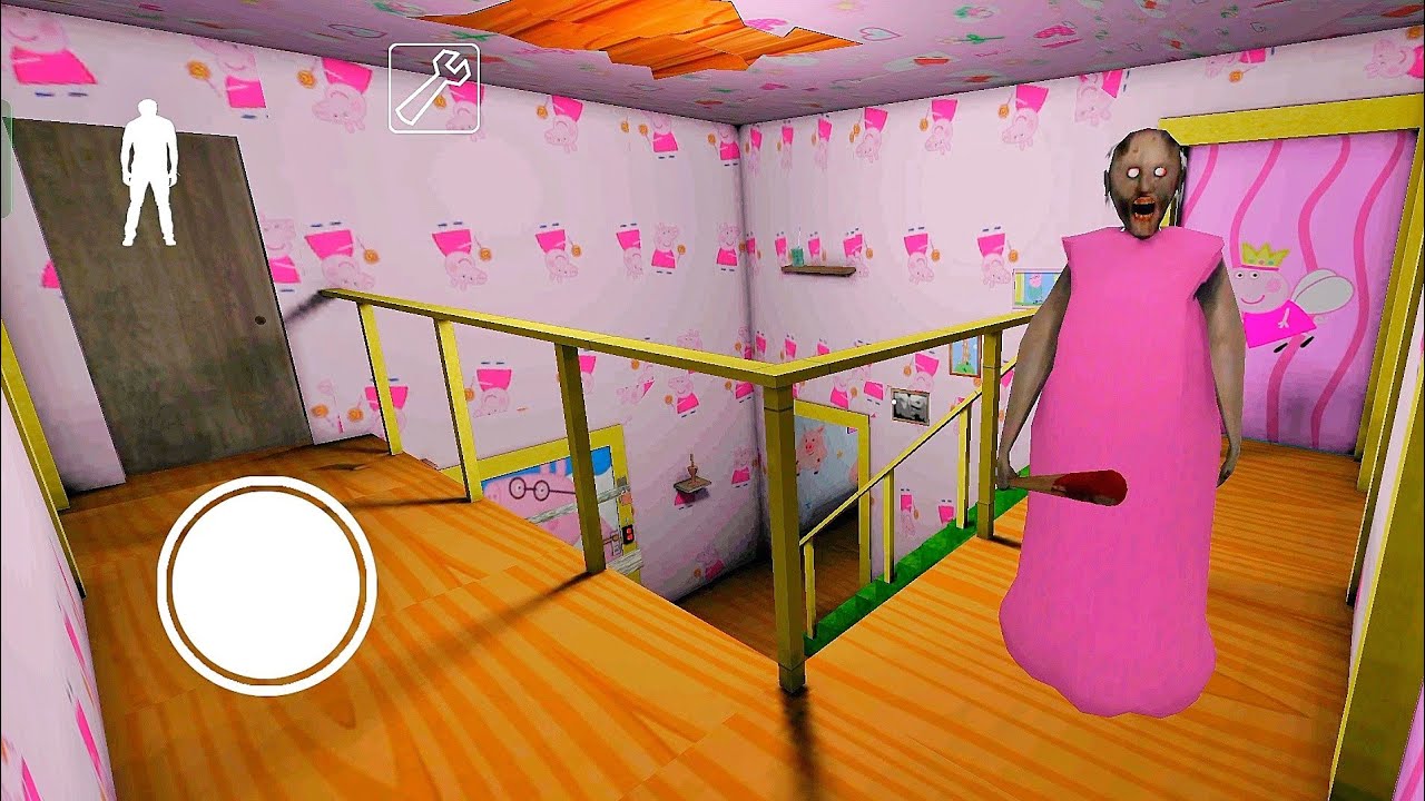 Granny Game Horror Escape Gameplay | Granny is Peppa Pig Full Game Play Door Escape  Ep 107