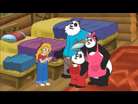 ЗЛАТОВЛАСКА И Три ПАНДы  - Сказки и рассказы для детей - Russian Fairy Tales