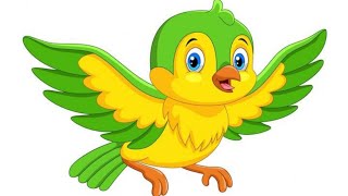 How to coloring cute parrot 🦜 drawing for kids,#parrot #kids #learning #drawing