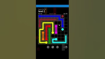 Flow Free Puzzle Game | Relaxing & Addictive Gameplay | Regular Pack Level 2| #FlowFree #Shorts
