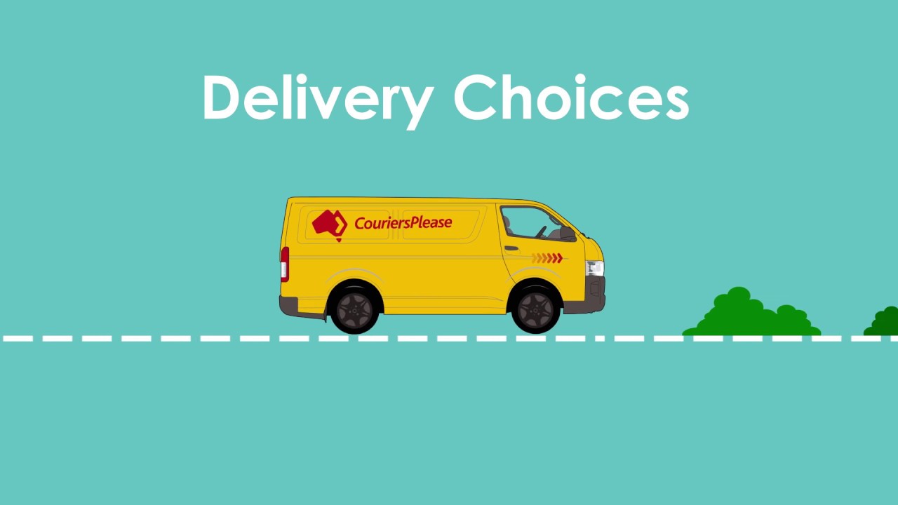 CouriersPlease Delivery Choices YouTube