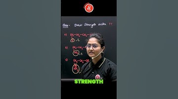 Fast Facts on Basic Strength #jee2025