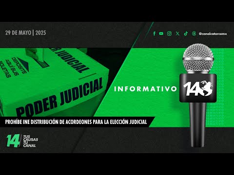 Informativo14: Prohíbe INE