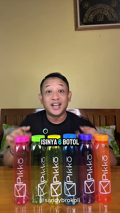 Botol Minum Trending 1 Set Full Warna isi 6 pcs #botolminum #tumblr #tumbler #promo
