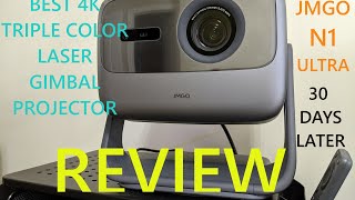 JMGO N1 Ultra Review  Best 4K Triple Color Laser projector for the price!