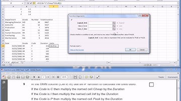 Paper 3 June 2008 (Part 16: MS Excel)