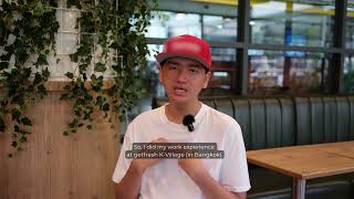 Harry, Class of 2025, shares his thoughts on International Baccalaureate Career-related Programme