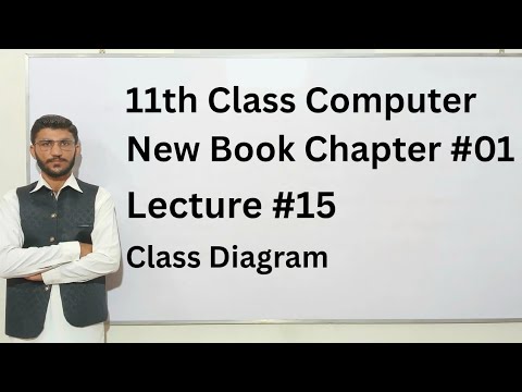 Class Diagrams | 11th Class Computer New Book Chapter #01 Lecture 15 ...
