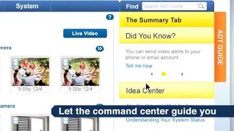ADT Pulse® Interactive Solutions -- Portal