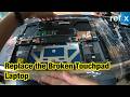 How To Replace the Broken Touchpad Dell XPS 9510 Laptop | refix #41