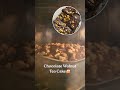 Homemade chocolate walnut tea cake. #teacake #cupcake #homemade #smallbusiness #youtubeshorts