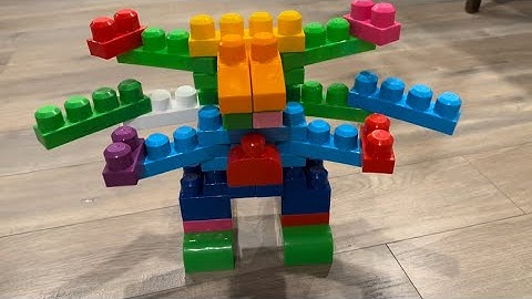 ASMR Toys - Building "PACIFIC PROTECTOR" - A Six-Armed Mecha Robots with Mega Bloks First Builders