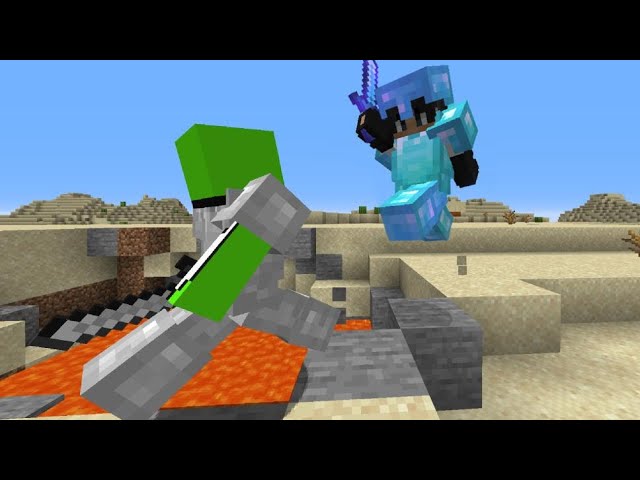 Minecraft Speedrunner VS Full Diamond Juggernaut class=