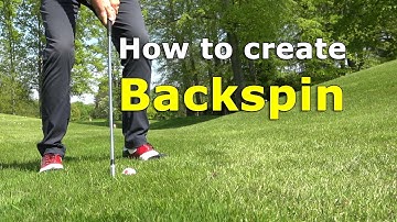 5 tips to get backspin on a chip shot