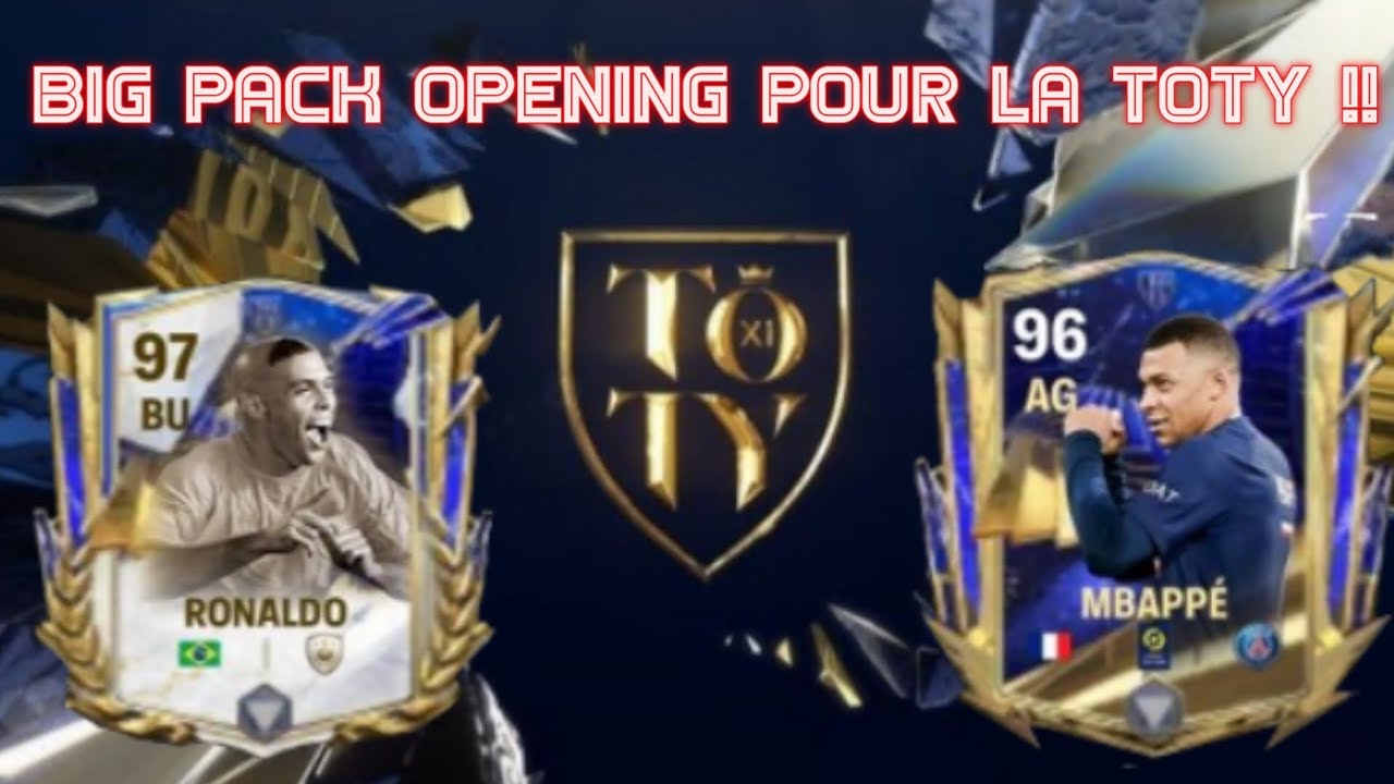LE PLUS GROS PACK OPENING DE LA CHAÎNE !! PENDANT LA TOTY R9 TOTY ...