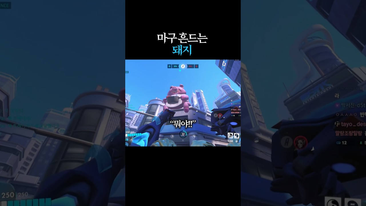 뭘 이렇게 흔들어