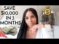 HOW I SAVED 10,000 IN 3 MONTHS! Budgeting, Money Saving Tips & Managing Your Finances in Your 20s