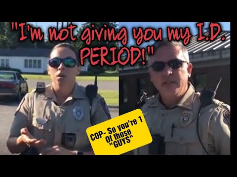EMBARRASSING Cops know so little about their job, and its clear in this video. Lying or Dont' Know?