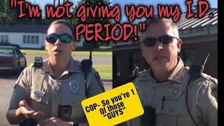 EMBARRASSING Cops know so little about their job, and its clear in this video. Lying or Dont' K