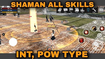 Ran Mobile: The Master Class - All Shaman skill preview (FOR INT AND POW TYPE)