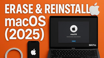 How to Erase, Reset, or Reinstall macOS (2025) Full Recovery Guide Macbook M4 Pro