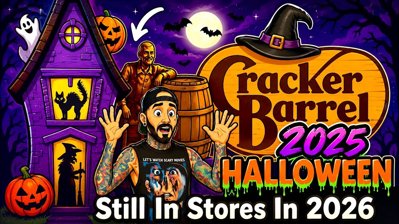 I Found Cracker Barrel Halloween 🎃 2025 On A 2026 Hunt !!