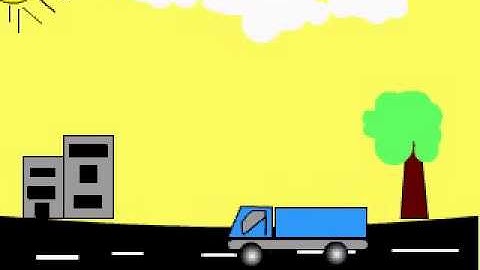 Animasi Mobil Berjalan | DN | Belajar langsung Praktek Adobe Flash