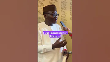 Journalist Jailed For Life By General Sani Abacha Learnt The Hardest Lesson In Prison Life Lesson 