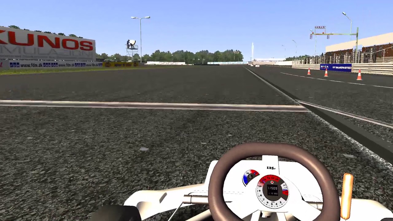 Assetto Corsa Shifter Kart 125 Jyllands Ringen YouTube