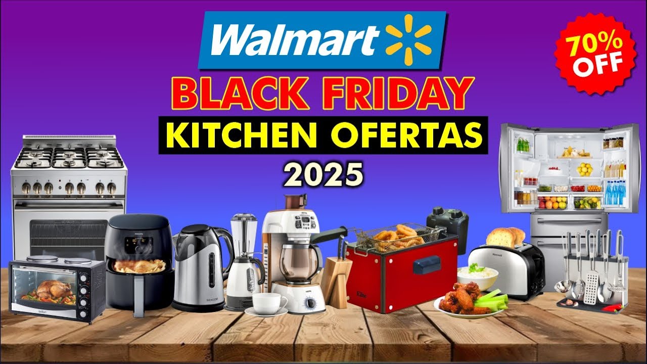 50 Ofertas de Cocina de Walmart Para El Black Friday de 2025