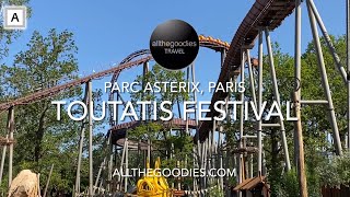 France´s fastest rollercoaster - New in Parc Asterix Toutatis Festival 2023 | Allthegoodies.com