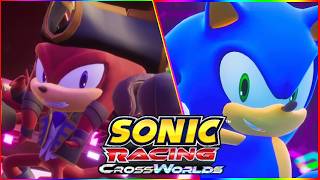 SONIC VS KNUCKLES THE DREAD! SONIC RACING CROSSWORLDS