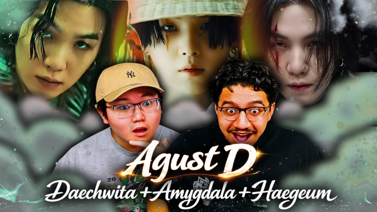 OUR FIRST TIME WATCHING AGUST D!! Agust D 'Daechwita,' 'Amygdala' & 'Haegeum' MV