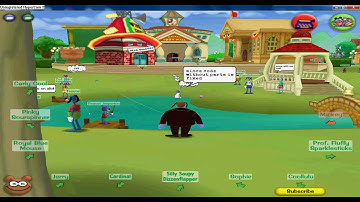 Toontown cog in a playground