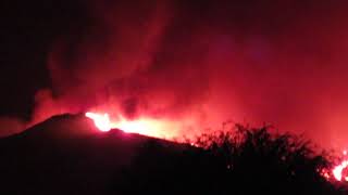 Burbank fire, latuna canyon verdugo hills castleman estates, brace
over 200 homes evacuated