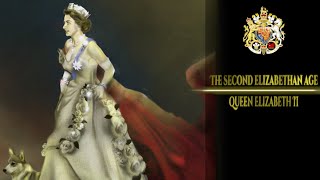 A tribute portrait of Queen Elizabeth II