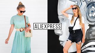 МОЯ НОВАЯ ОДЕЖДА с Aliexpress // Платья , шорты... Стильные луки #SACVOYAGE