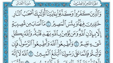 سورة التغابن بندر بليلة