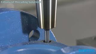 SAMTEC Solid Carbide Threading End Mill for Hardened material upto 62HRC